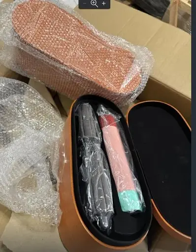 Профессиональный стайлер для волос 5 в 1 Fan&Fan керамическое покрытие, ионизация воздуха, многофункциональный фен, выпрямитель, объемный стайлер, качественный кейс - фото 7