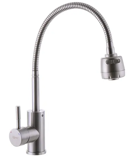 Змішувач для кухні Zerix LUX-011 з рефлекторним виливом ZX3127 - фото 1