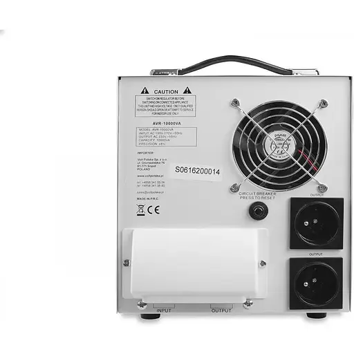 Стабилизатор напряжения Volt Polska AVR 10000VA 8-11% - фото 4