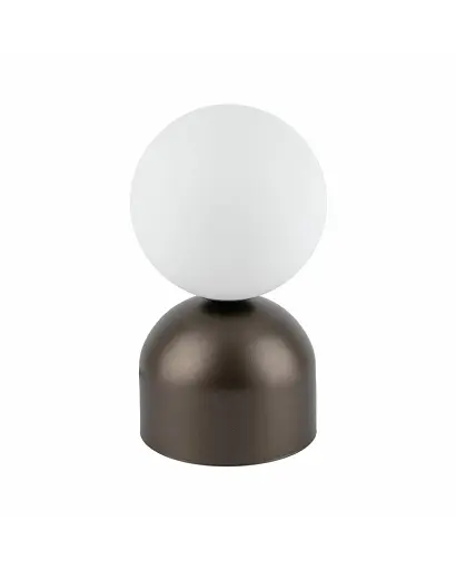 Настольная лампа TK Lighting 16043 Miki G9 1x8W IP20 Коричневая - фото 1