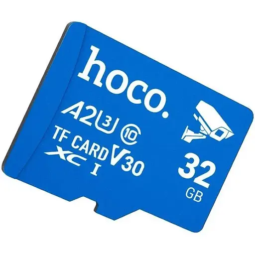 Карта памяти Hoco microSD (TF) ultra-high-speed surveillance camera memory card (32GB) класс 10 - фото 1