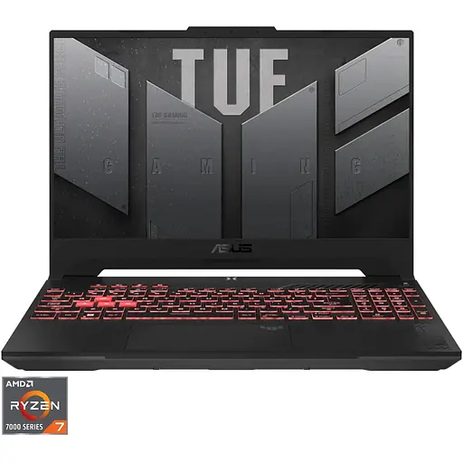 Ігровий ноутбук ASUS TUF Gaming A15 FA507NVR 7 7435HS 4.55GHz, IPS, 16GB DDR5, 512GB, RTX 4060 8GB, Без ОС