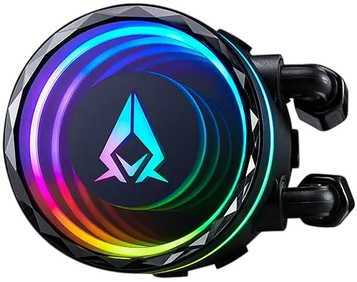 Водяное охлаждение AZZA Blizzard SP 360 RGB Black (LCAZ-360R-ARGB SP) - фото 3