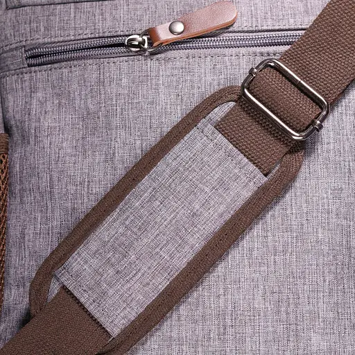 Чоловіча сумка через плече з текстилю 15х32х8 см Vintage 15х32х8 см sum0021450 - фото 10