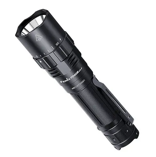 Тактический ручной фонарик Fenix PD40R V3.0 3000лм USB Type-C (Черный) - фото 4