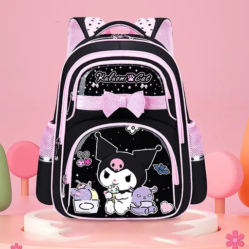 Рюкзак Kuromi, 31x15x43 см, 2 отделения, 4 кармана, на молнии, C72834 (в ассортименте) - фото 2