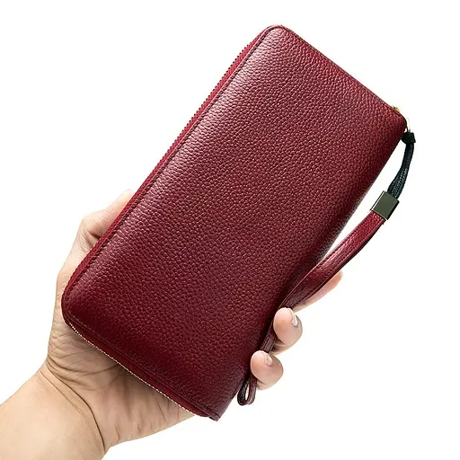 Жіночий шкіряний гаманець-клатч Vintage 12х11х2.5 см acs0015833 - фото 8