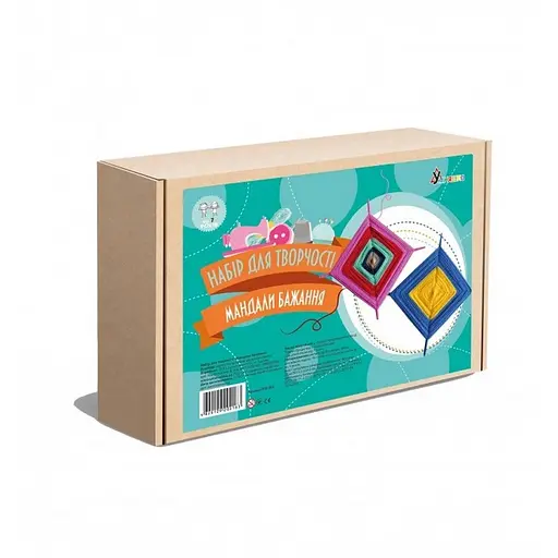 Набор детского творчества «Плетение-Мандалы желания» УМНЯШКА ПМ-002 - фото 1