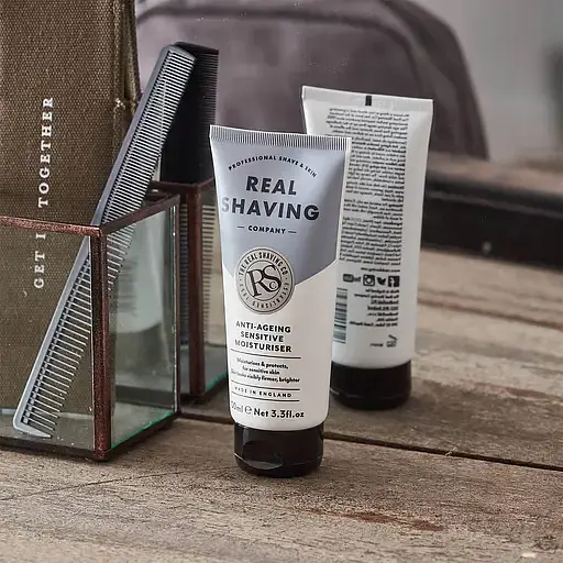 Крем для лица The Real Shaving Company Anti-Ageing Sensitive Moisturizer Увлажняющий 100 мл - фото 3