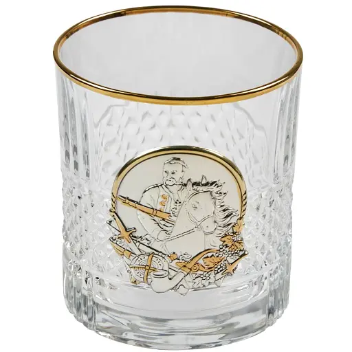Подарунковий набір склянок для віскі Boss Crystal "Гербовий з козаками": графін - фото 8