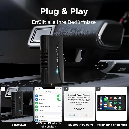 Автомобільний бездротовий адаптер - фото 6