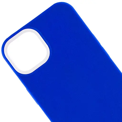 Чохол Epik TPU+PC Bichromatic для Apple iPhone 12 Pro/12, 6.1 Navy Blue/White - фото 2