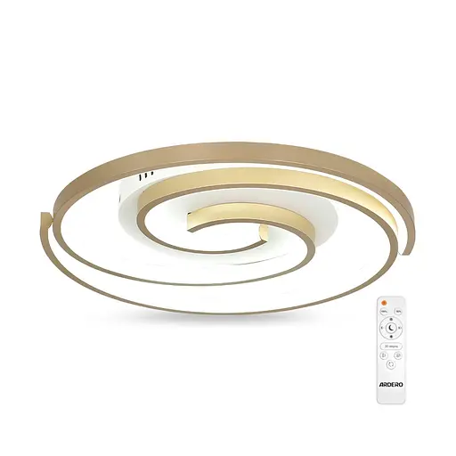 Світлодіодний світильник Ardero AL6116ARD MONICA 75Вт золото - фото 1