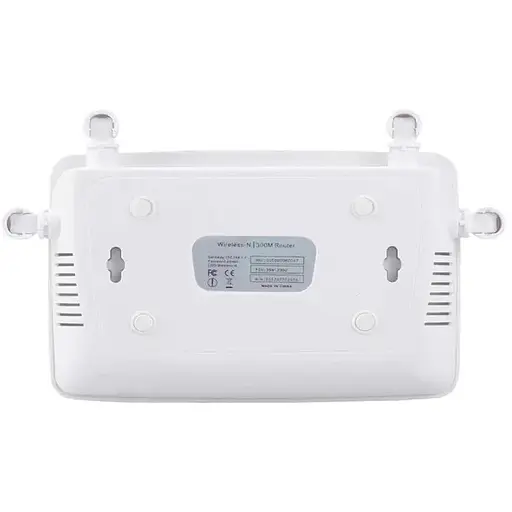 WI-FI роутер маршрутизатор Pix-Link LV-WR08 4 антени White (16172) - фото 4