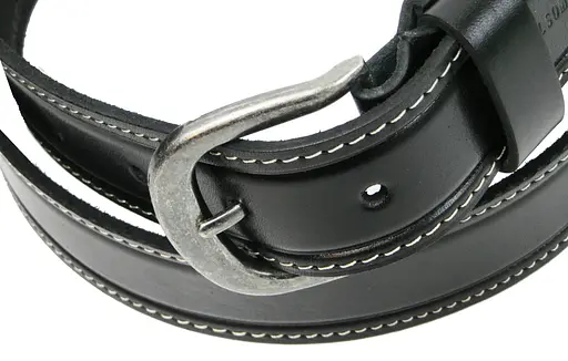 Ремінь шкіряний Skipper чоловічий 126-146х3,8 см acs0017384 - фото 3