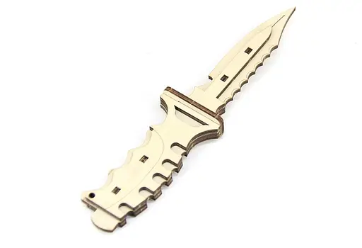 Дерев'яний конструктор "Мисливський ніж" 8 деталей - фото 4