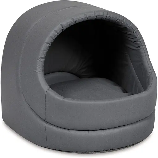 Дом-лежак Природа Comfort 3 39х38х35 см серый - фото 2