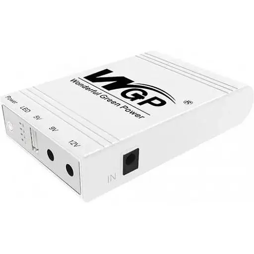 Источник бесперебойного питания (ИБП) для роутера WGP Mini UPS 103 White - фото 3