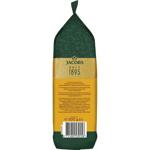 Кофе в зернах Jacobs Crema, 500 г (742112) - фото 4