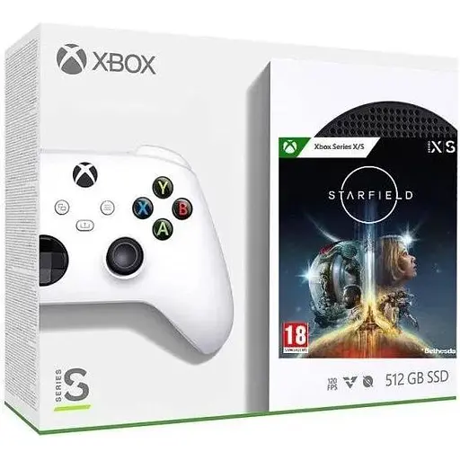 Microsoft Xbox Series S 512Gb + Starfield (английская версия)