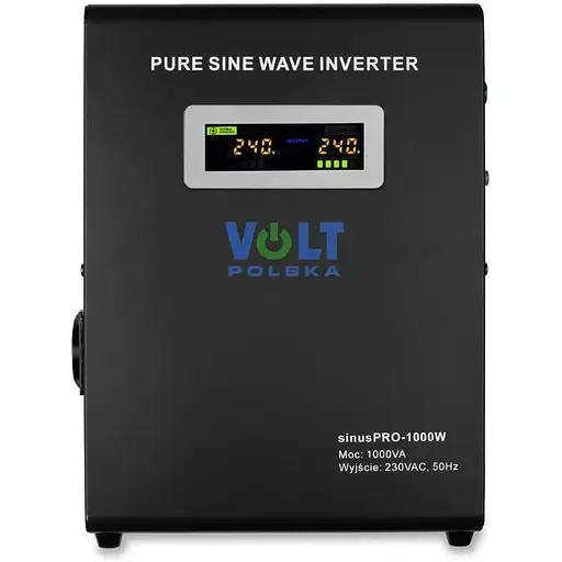 ИБП Преобразователь напряжения Volt Polska SINUS PRO 1000 W 12/230 В (700/1000 Вт) - фото 1