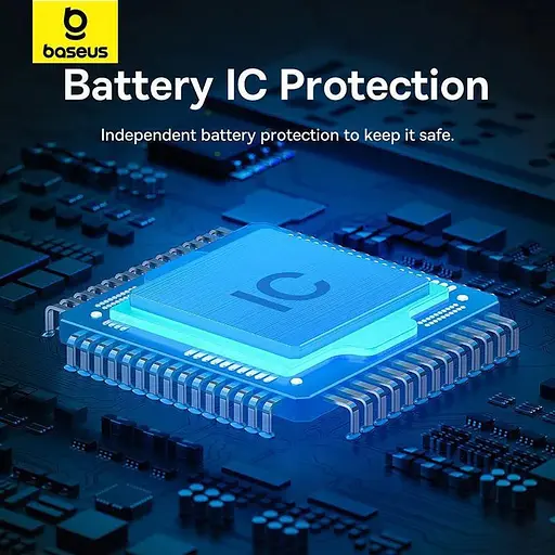 Автокомпресор Baseus SuperMini Pro портативний чорний 4000mAh 50W - фото 8