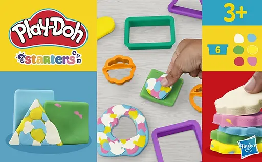 Набор для творчества Hasbro Play-Doh Основы Fundamentals Shapes (E8530_E8534) - фото 7