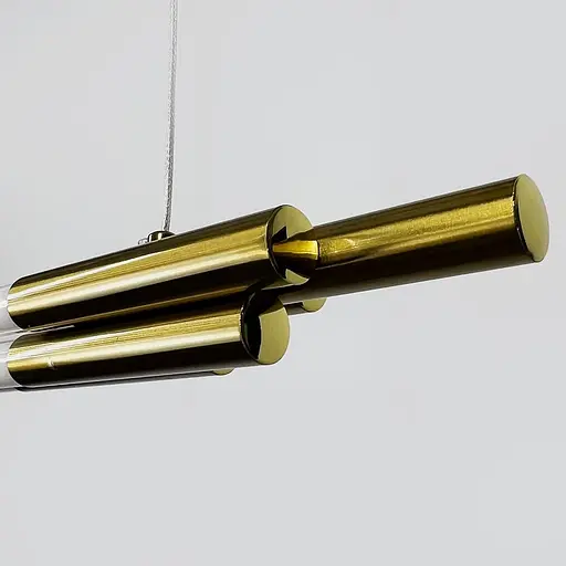 Латунный трубчатый светильник LED в корпусе 130 см | Line F | Ст. MJ351-1300L AB - фото 3