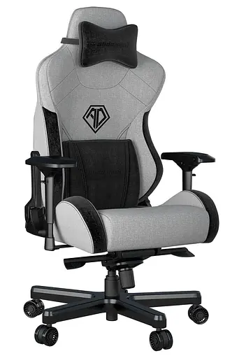 Игровое кресло Anda Seat T-Pro 2 XL Grey/Black (AD12XLLA-01-GB-F) - фото 3