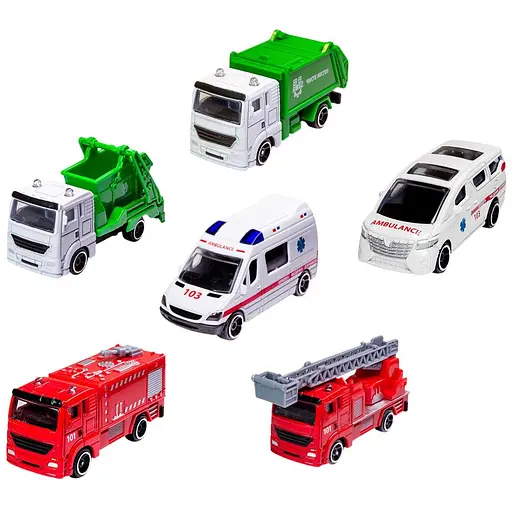 ​Минимодель TechnoDrive Городская служба 1 шт. в ассортименте (250421CG)