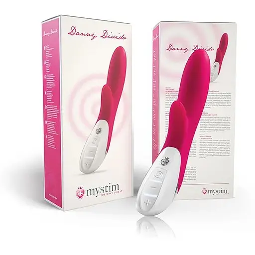 Вібратор-кролик Mystim Danny Divido Pink - фото 10