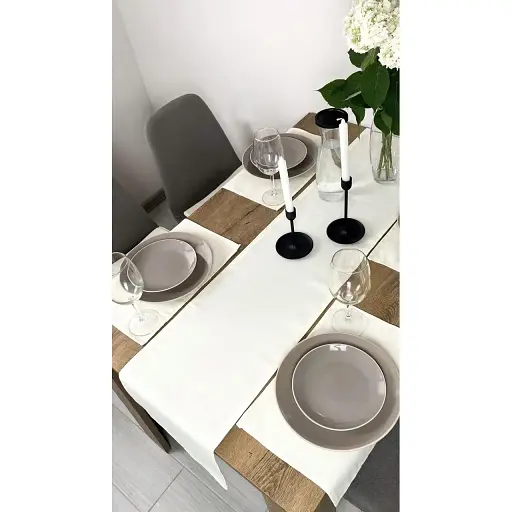 Доріжка водовідштовхувальна однотон 170х30 см Ваніль