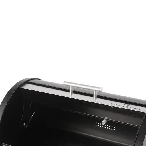 Хлебница Edenberg EB-151 из нержавеющей стали с откидной крышкой  - фото 4