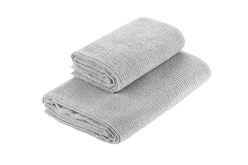 Рушник махровий Ardesto Air 70х140 см 100% бавовна сірий (ART2170SG)  - фото 3