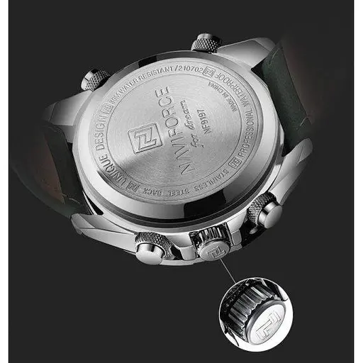 Часы мужские наручные Naviforce Fly ArmyGreen - фото 8