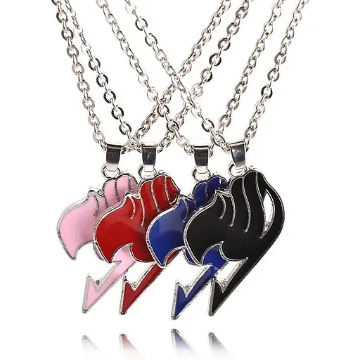 Кулон Хвіст Феї Фейрі Тейл Fairy Tail FT 22.88 Рожевий - фото 2