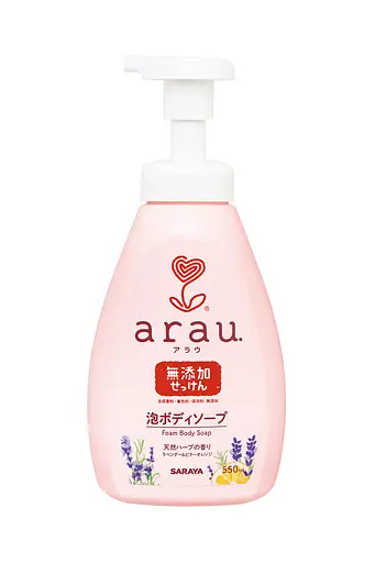 Гіпоалергенне мило-піна для тіла Arau 550 мл - фото 1