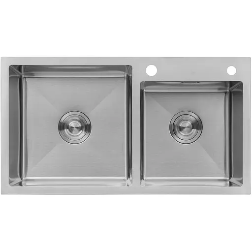 Кухонная мойка Kroner KRP Gebürstet - 7843ZHM (3,0/1,0 мм) (CV022805) - фото 1