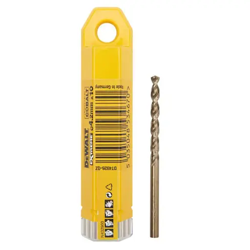 Свердло по металу DeWalt Extreme Industrial Cobalt HSS-CO діаметр 4.2 мм (DT4926)
