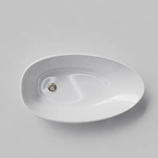 Умивальник VBI Trento 75 white накладний VBI-011903, Білий - фото 5