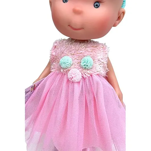 Лялька Nines d'Onil Піппа з блакитним волоссям 30 см (2805) - фото 4