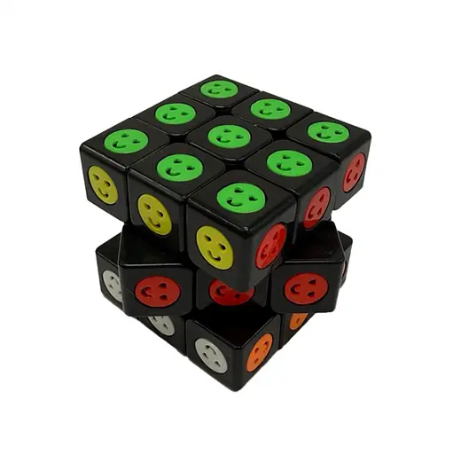 Головоломка Кубик Рубика "Смайлики" Bambi IGR125, 5.5х5.5 - фото 1