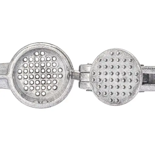 Чесночница круглая усиленная (пресс для чеснока) чеснокодавка, RS Стальной 83426 - фото 4