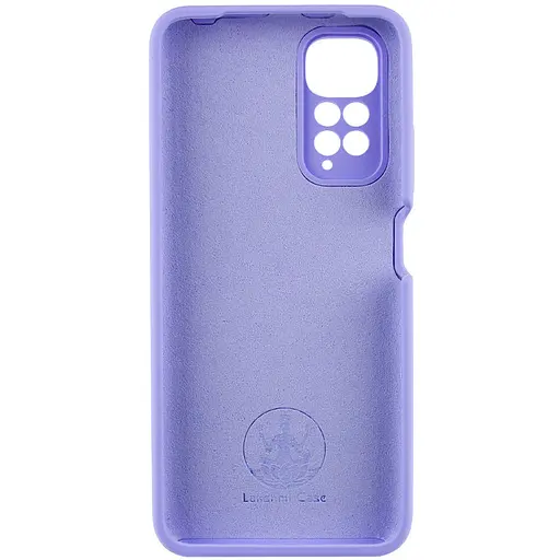 Чохол Silicone Cover Lakshmi Full Camera (AAA) для Xiaomi Redmi Note 11 (Global) / Note 11S Бузковий / Dasheen - фото 3