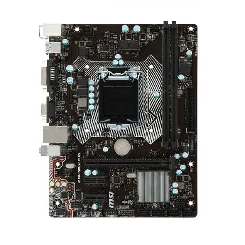 Материнская плата MSI H110M PRO-VD (MS-7996) (Socket 1151, Intel H110, Micro-ATX) Б/у - фото 1