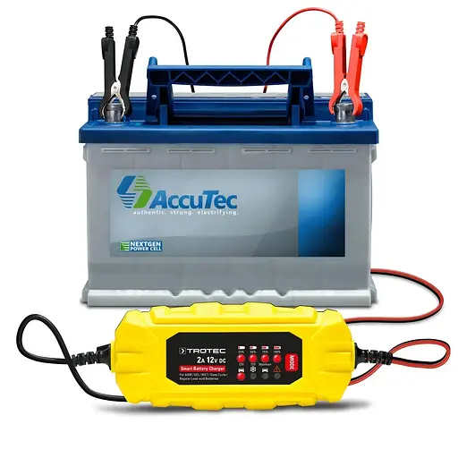 Зарядний пристрій Trotec PBCS 2A 12V 4-60Ah для автомобільного акумулятора (DAS302833) - фото 6