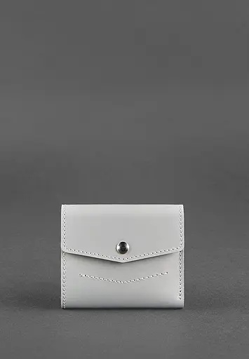 Жіночий шкіряний гаманець 2.1 Сірий - фото 2