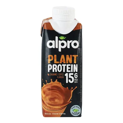 Напій соєвий Alpro Caramel coffee flavour Plant Protein високобілковий  250 мл