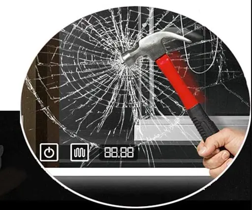 Дзеркало Dusel DE-M0061S1 Black 70x90 см, Чорний - фото 3