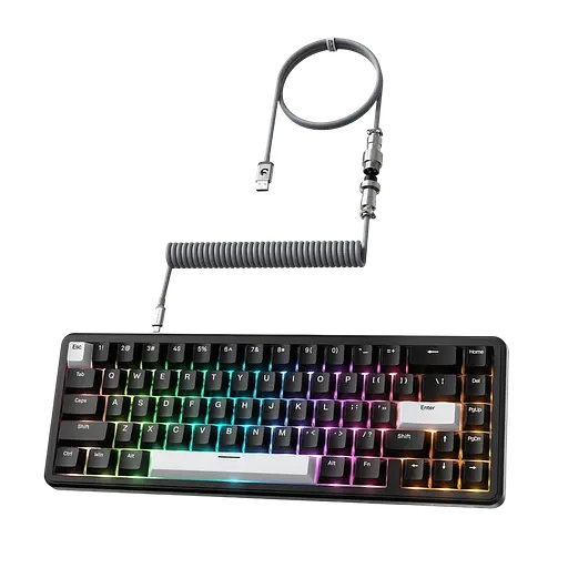 Клавиатура Attack Shark X65 HE Black (X65-HEMS-B) - фото 2